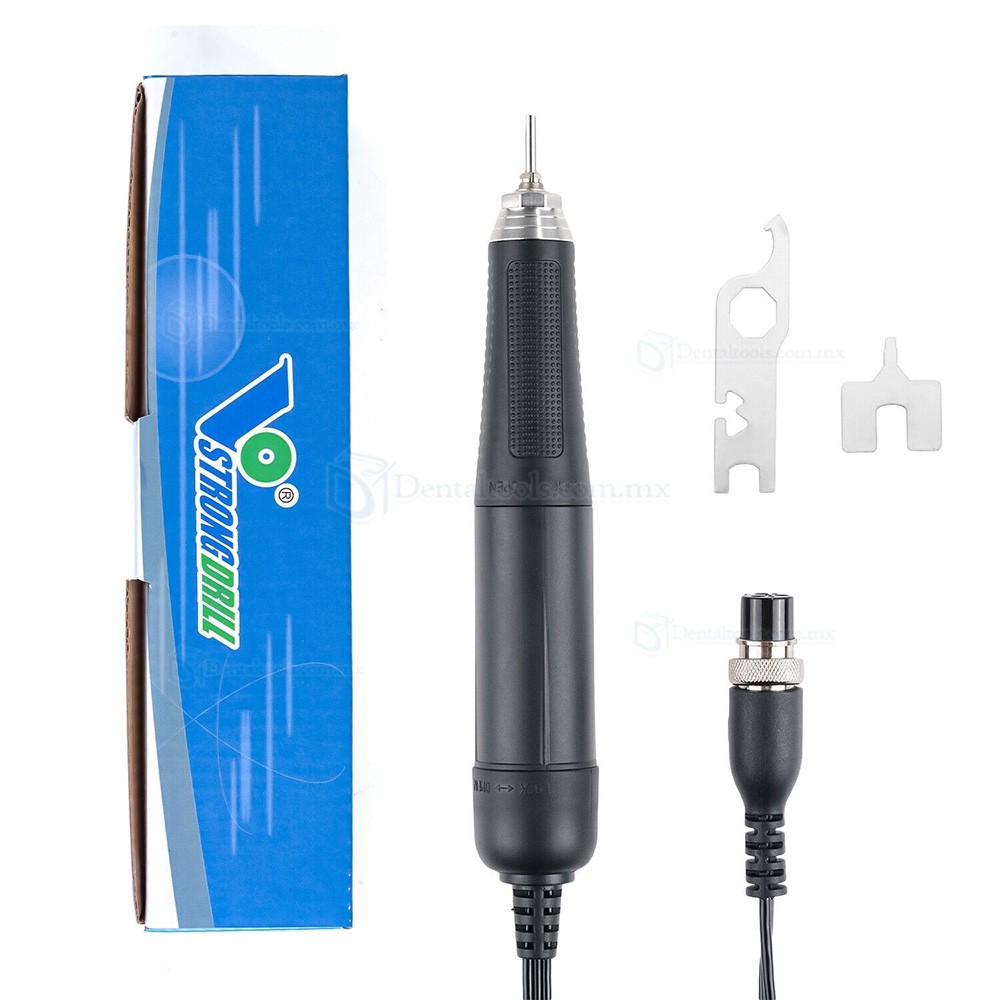 STRONGDRILL SDH-550 Pieza de mano para micromotor dental sin escobillas de 50000RPM